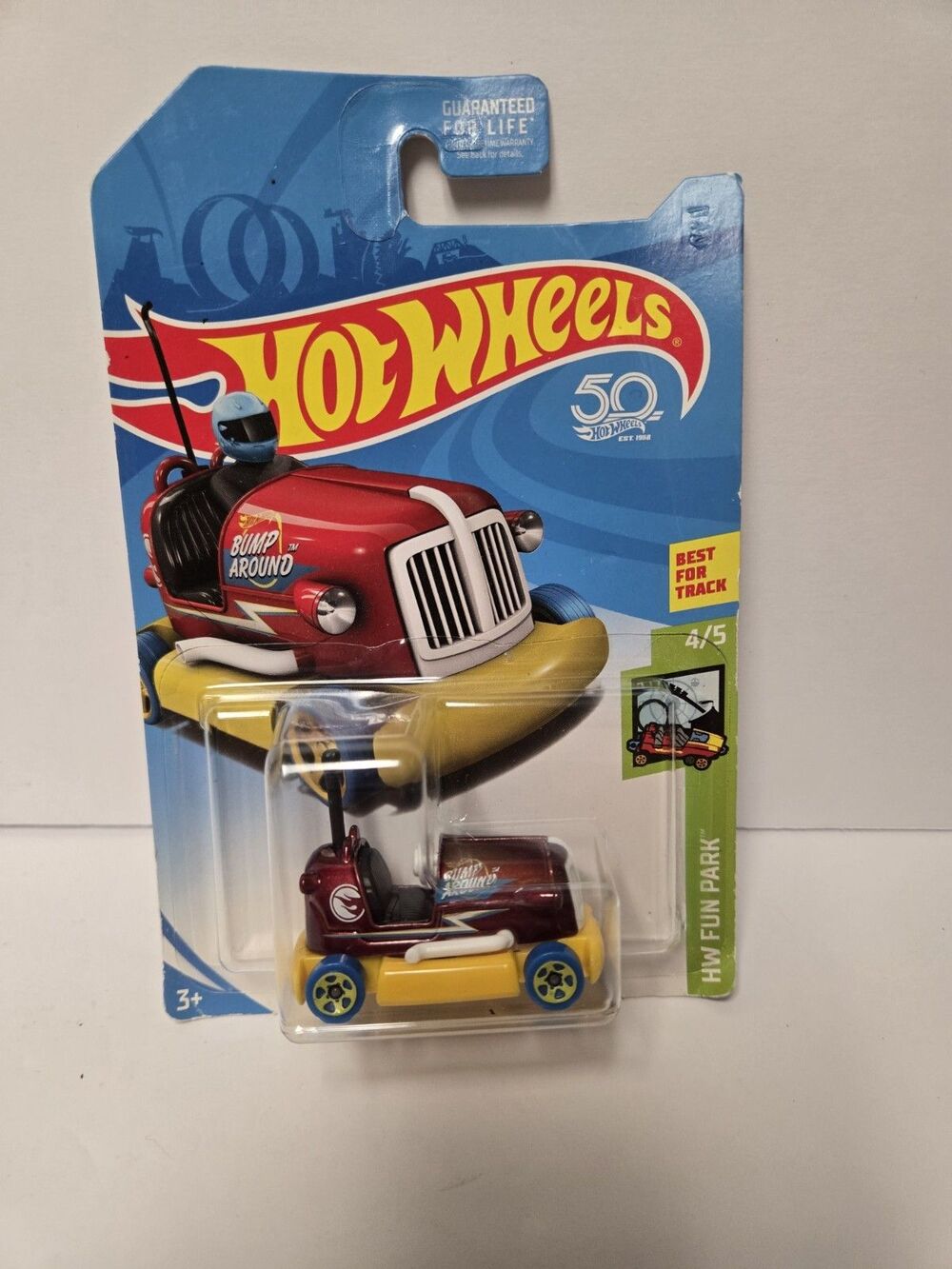 HOT WHEELS 2018 REGULAR TREASURE HUNT - HW FUN PARK BUMP AROUND
